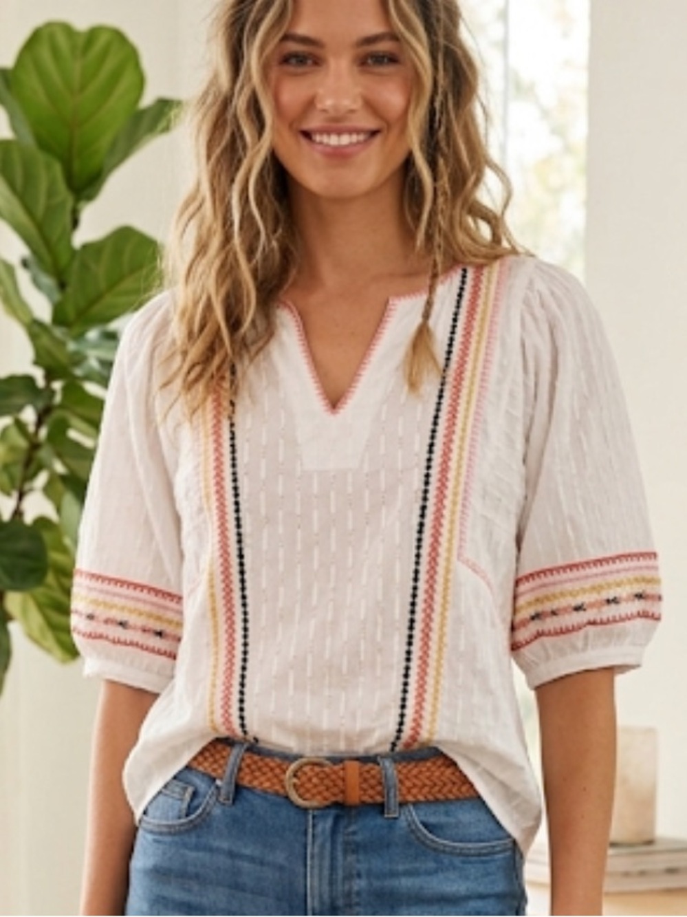 ACOS&A Boho Blouse(size XL)